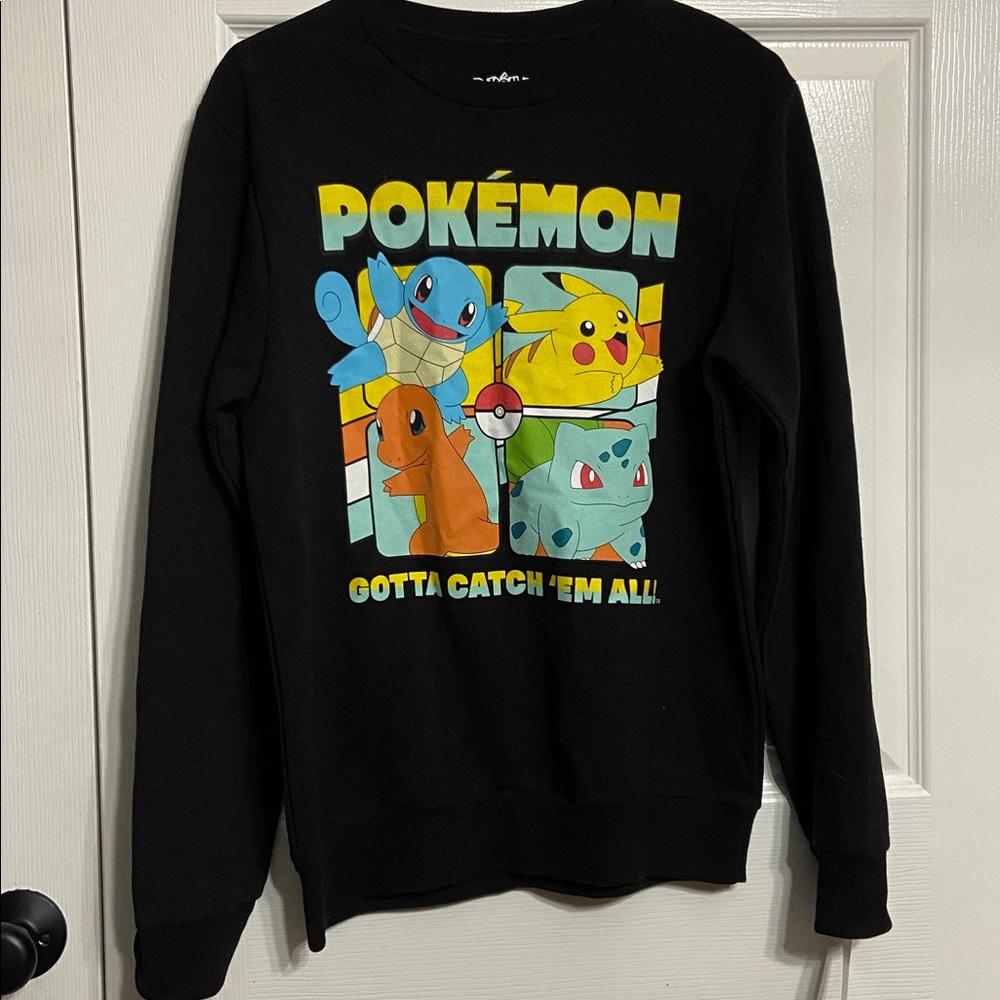 Kohl's Black Pokémon Sweatshirt